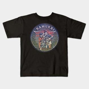 Samurai Japanese style Kids T-Shirt